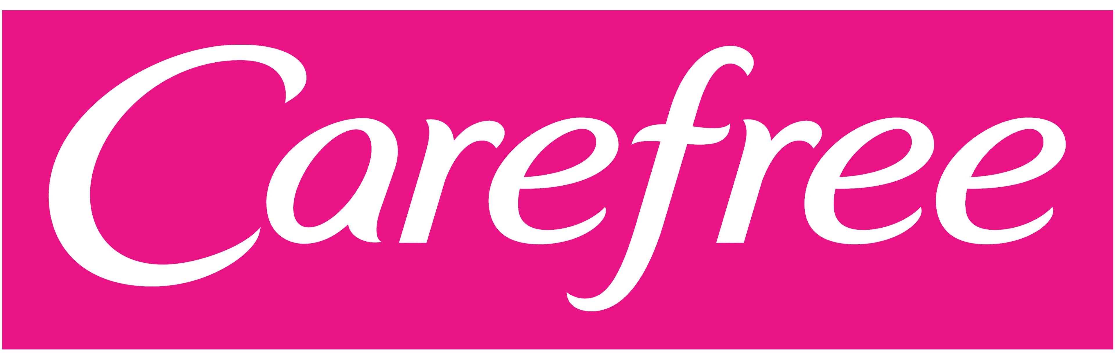 Carefree feminine hygiene brand logo